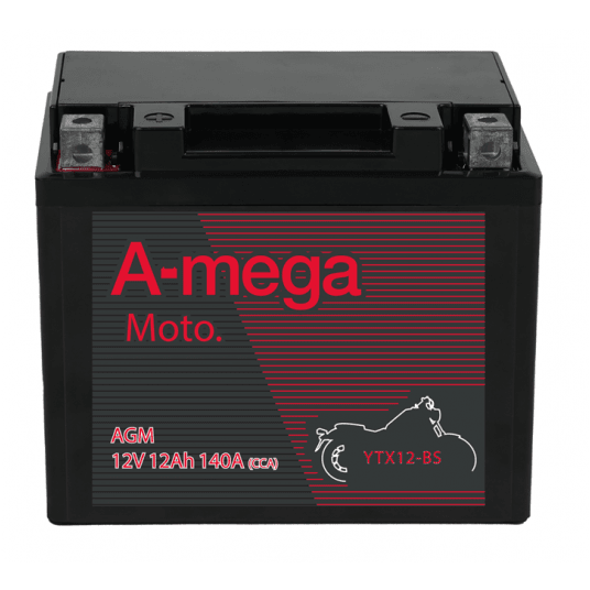 AKUMULATOR AGM A-MEGA ATX12-BS (YTX12-BS) -zdjęcie numer 1