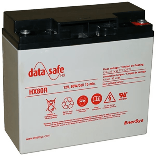Akumulator AGM DataSafe 12HX80R-FR (12V 20Ah C20 80Wpc M5)