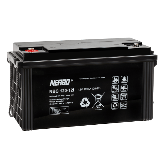 AKUMULATOR AGM NERBO NBC 120-12i