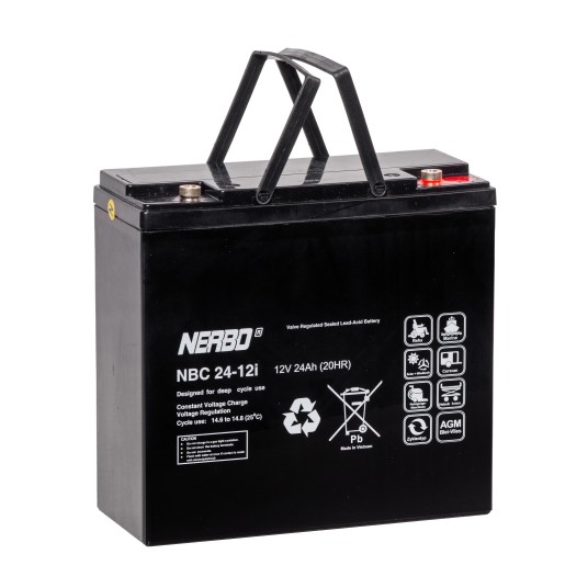 AKUMULATOR AGM NERBO NBC 24-12i