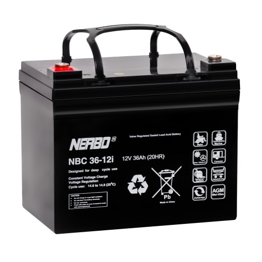 AKUMULATOR AGM NERBO NBC 36-12i