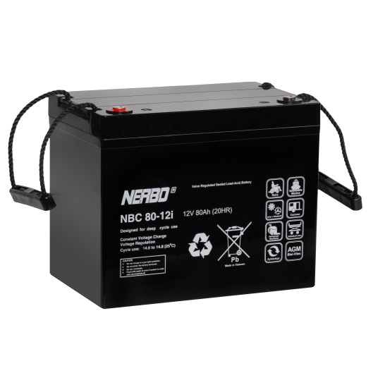 AKUMULATOR AGM NERBO NBC 80-12i