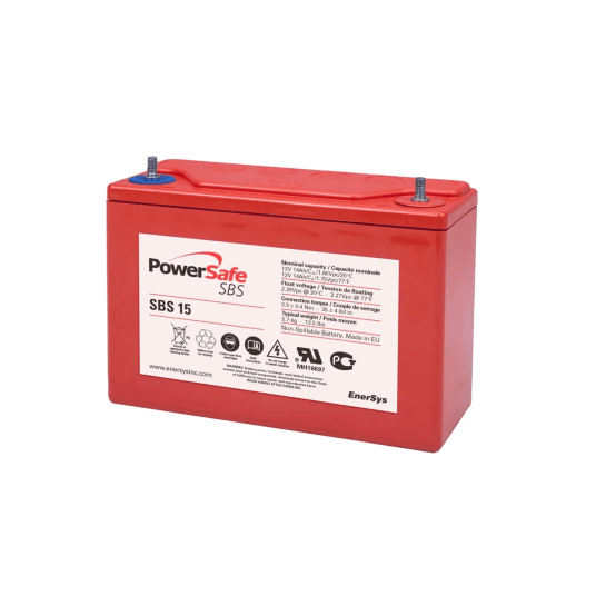 AKUMULATOR AGM POWERSAFE SBS 15 12V 14Ah