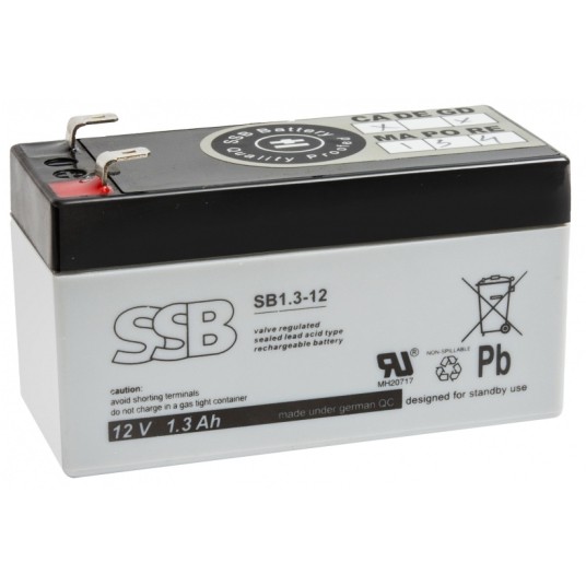 AKUMULATOR AGM SSB SB 1,3-12