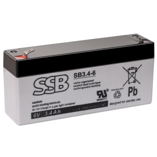 AKUMULATOR AGM SSB SB 3.4-6