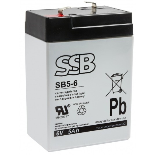 AKUMULATOR AGM SSB SB 5-6