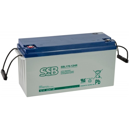 AKUMULATOR AGM SSB SBL 170-12HR 12V 150Ah