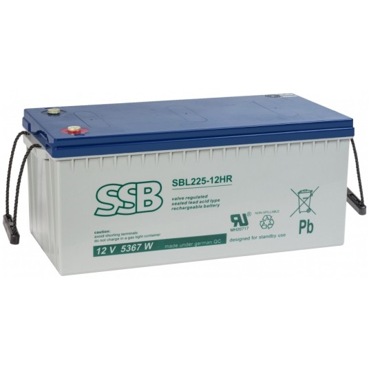 AKUMULATOR AGM SSB SBL 225-12HR 12V 200Ah