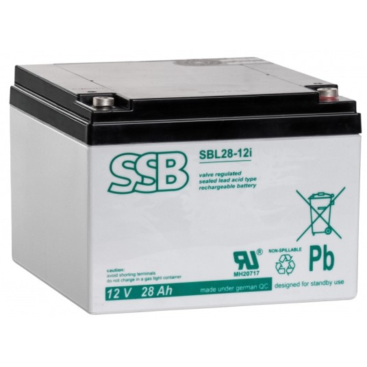 AKUMULATOR AGM SSB SBL 28-12i