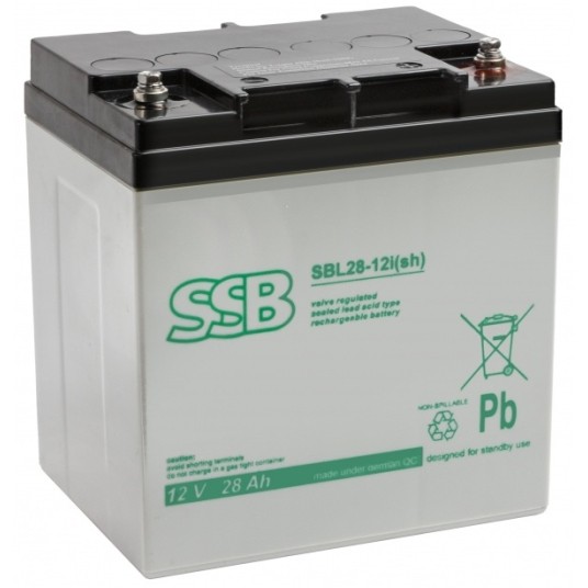AKUMULATOR AGM SSB SBL 28-12i(sh)