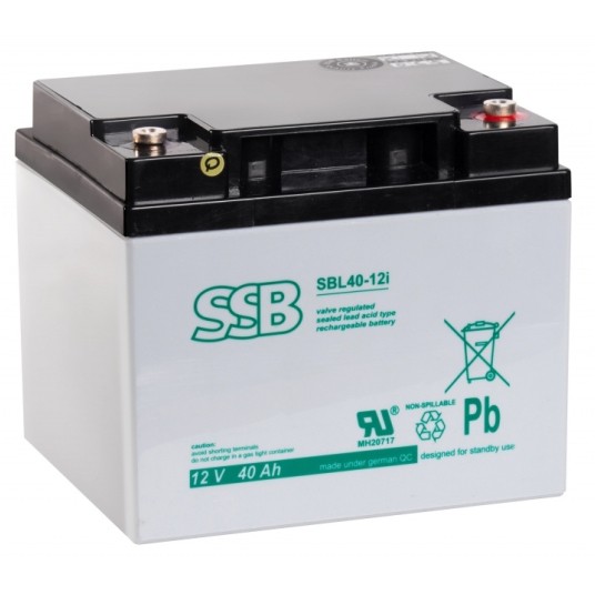 AKUMULATOR AGM SSB SBL 40-12i