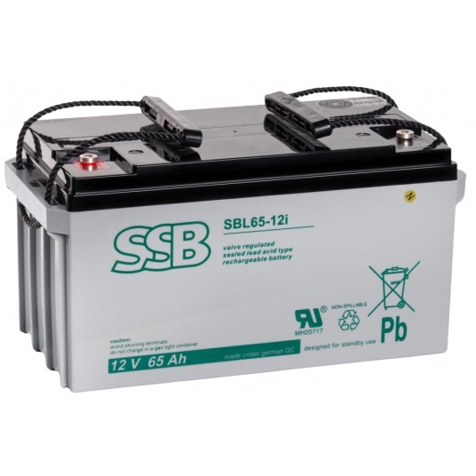 AKUMULATOR AGM SSB SBL 65-12i
