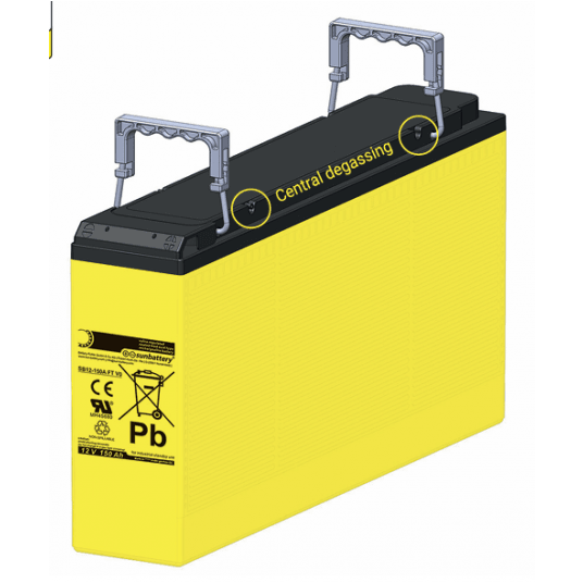 AKUMULATOR AGM SUN BATTERY SB 12-150A FT V0 -zdjęcie numer 1
