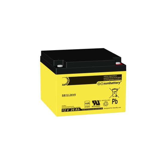 AKUMULATOR AGM SUN BATTERY SB 12-26V0 (VdS)