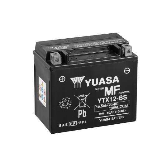 AKUMULATOR AGM YUASA MF YTX12-BS