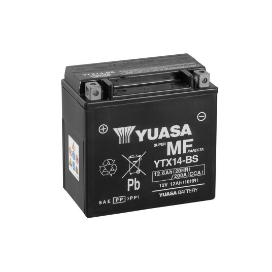 AKUMULATOR AGM YUASA MF YTX14-BS
