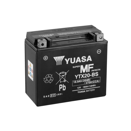 AKUMULATOR AGM YUASA MF YTX20-BS