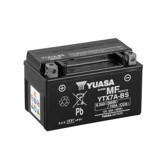 AKUMULATOR AGM YUASA MF YTX7A-BS -zdjęcie numer 1
