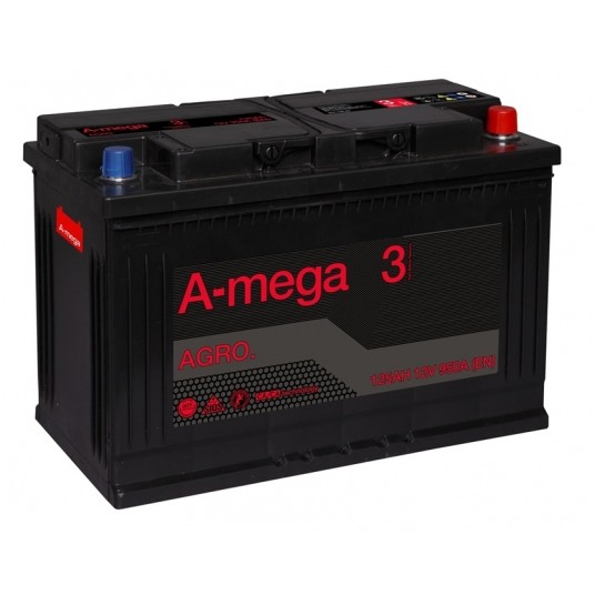 AKUMULATOR AMEGA AGRO 125AH 6CT-125-A3(0) -zdjęcie numer 1