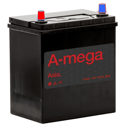AKUMULATOR AMEGA ASIA 12V 40AH (L+)