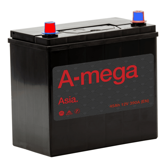 AKUMULATOR AMEGA ASIA 12V 45AH (L+)
