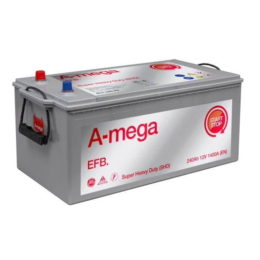 AKUMULATOR AMEGA EFB 12V 240Ah SHD 6СТ-240-А3