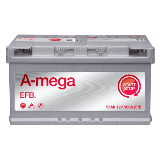 AKUMULATOR AMEGA EFB 12V 95AH 6СТ-95-А3