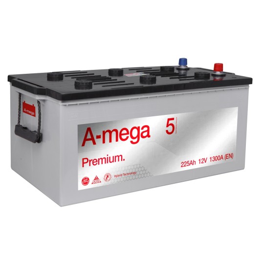 AKUMULATOR AMEGA PREMIUM M5 225AH 6CT-225-A3