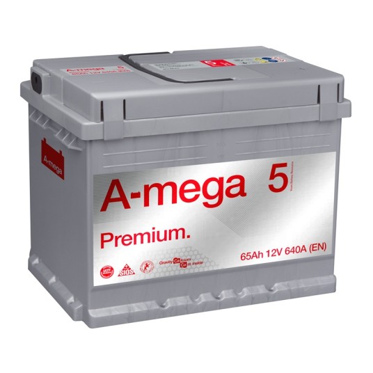 AKUMULATOR AMEGA PREMIUM M5 65AH 6CT-65-A3
