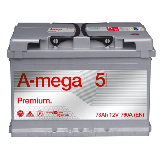 AKUMULATOR AMEGA PREMIUM M5 78AH 6CT-78-A3