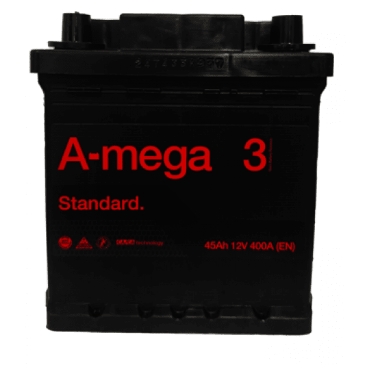 AKUMULATOR AMEGA STANDARD M3 45AH 6CT-45-A3 -zdjęcie numer 1