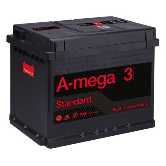AKUMULATOR AMEGA STANDARD M3 60AH 6CT-60-A3