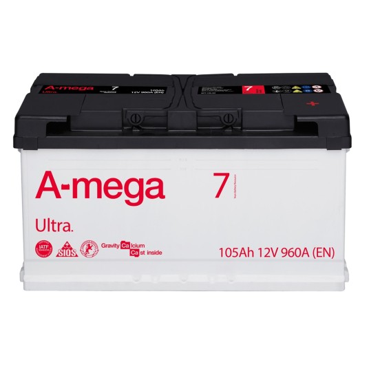 AKUMULATOR AMEGA ULTRA M7 105AH 6CT-105-A3