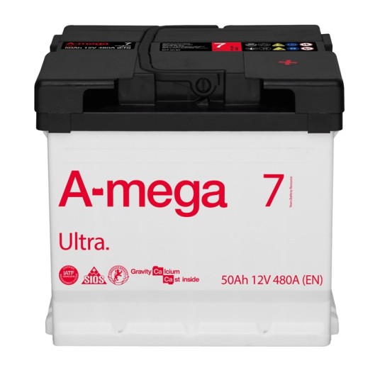 AKUMULATOR AMEGA ULTRA M7 50AH 6CT-50-A3