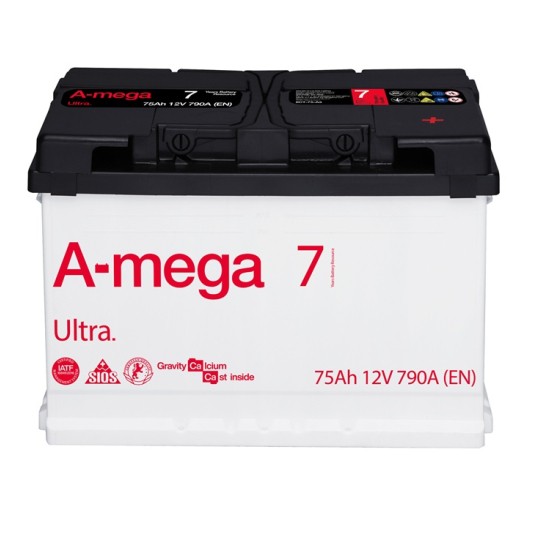 AKUMULATOR AMEGA ULTRA M7 75AH 6CT-75-A3