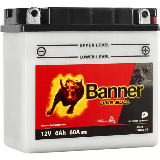 AKUMULATOR BANNER BIKE BULL 12N5.5-3B