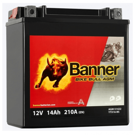 AKUMULATOR BANNER BIKE BULL AGM BTX16-BS -zdjęcie numer 1