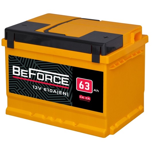 Akumulator BeFORCE 12V 63Ah 6CT-63-A3