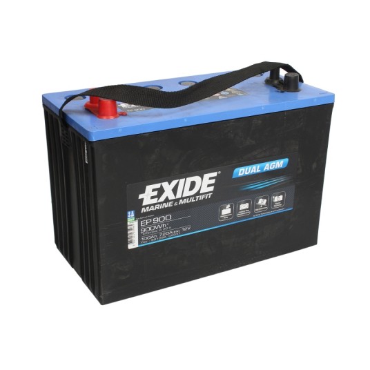 AKUMULATOR EXIDE DUAL AGM EP900 12V 100AH 800A