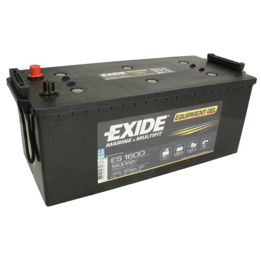 AKUMULATOR EXIDE EQUIPMENT GEL ES1600 12V 140Ah 1600Wh