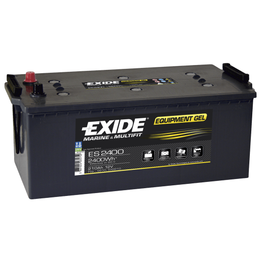 AKUMULATOR EXIDE EQUIPMENT GEL ES2400 12V 210Ah 2400Wh