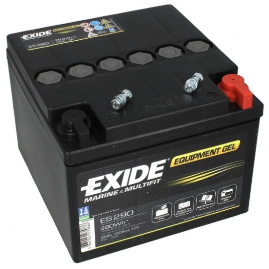 AKUMULATOR EXIDE EQUIPMENT GEL ES290 12V 25Ah 290Wh