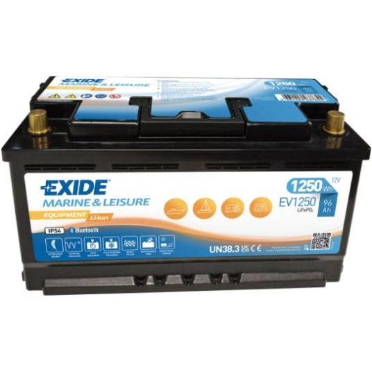 AKUMULATOR EXIDE EQUIPMENT Li-Ion EV1250S 12,8V 96Ah 1250Wh