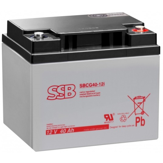 AKUMULATOR GEL SSB SBCG 40-12i