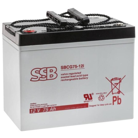 AKUMULATOR GEL SSB SBCG 75-12i