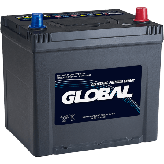 AKUMULATOR GLOBAL ASIA 65Ah P+ B1