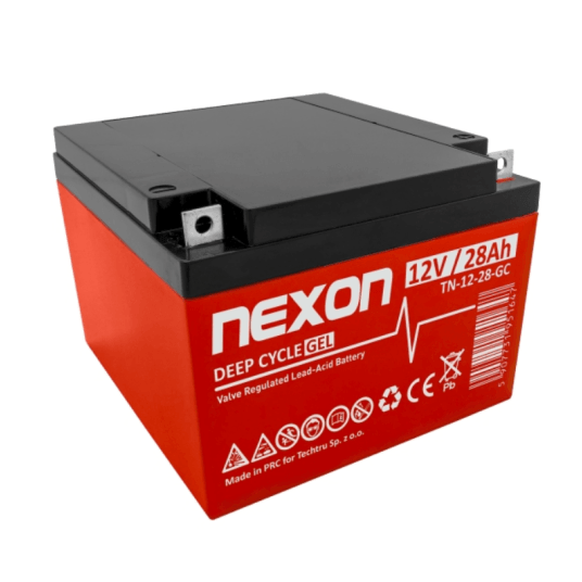 Akumulator Nexon GEL Deep Cycle 12V 28Ah