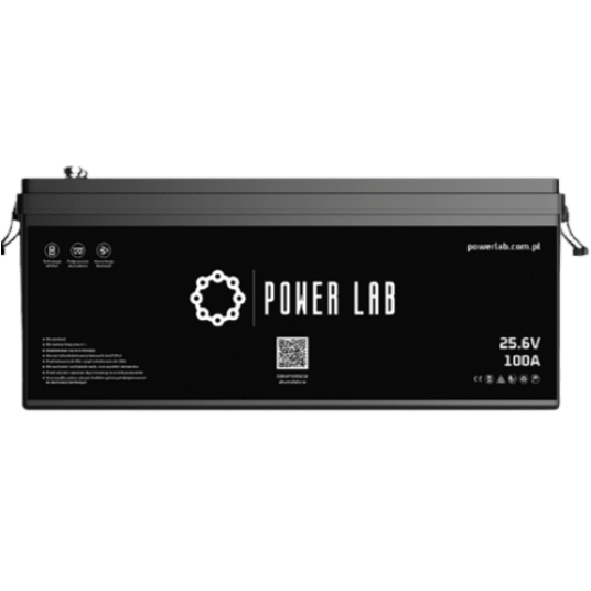 AKUMULATOR POWER LAB LiFePO4 25,6V 100Ah ABS -zdjęcie numer 1