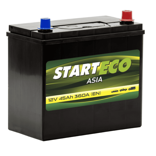 AKUMULATOR START ECO ASIA 12V 45Ah (P+)