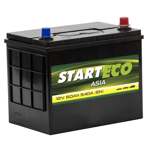 AKUMULATOR START ECO ASIA 12V 60Ah (P+)